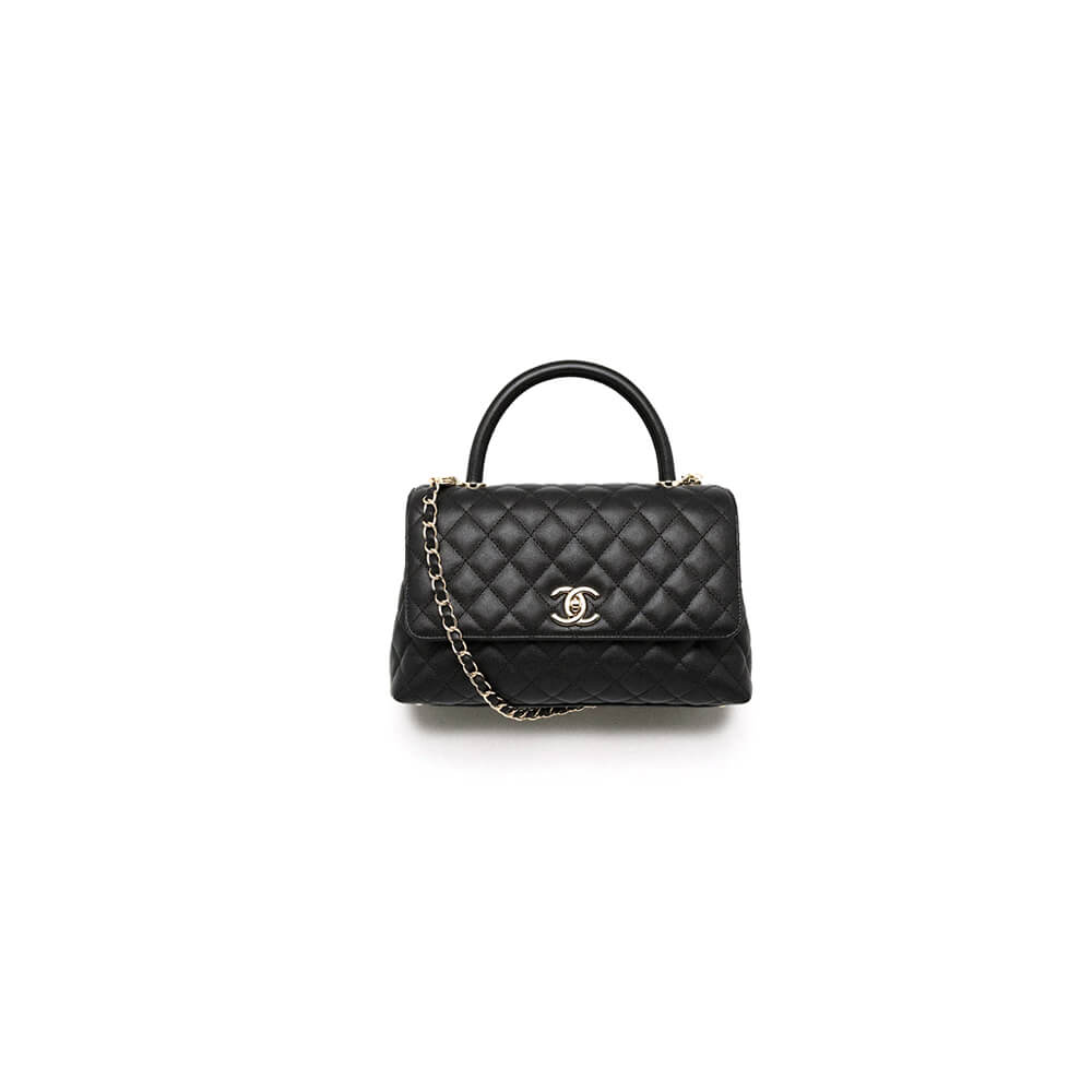CHANEL Large Flap Bag With Top Handle(high-end grade)