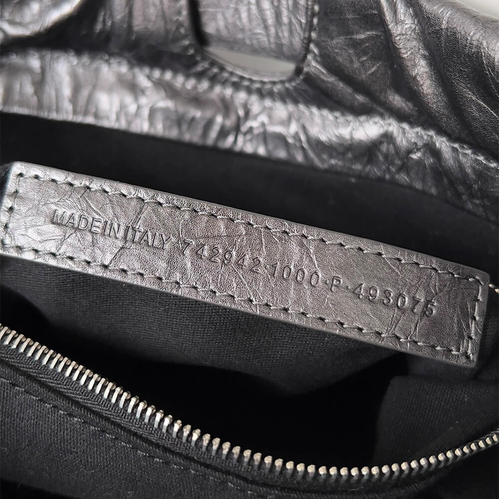 Balenciaga Women s Crush Tote Bag Small(HIGH-END GRADE)