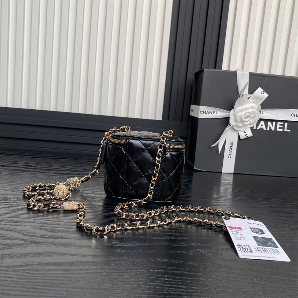 CHANEL Small Vanity with Chain(HIGH-END GRADE)