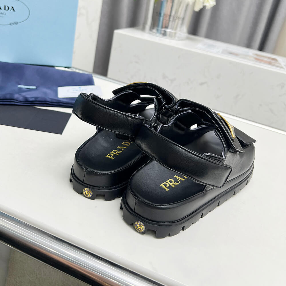 PRADA Nappa leather sandals