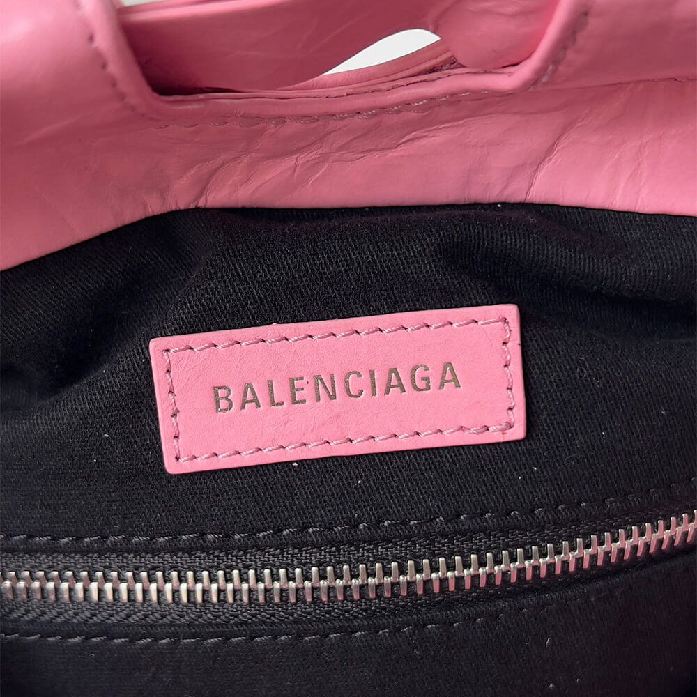 Balenciaga Women s Crush Tote Bag Small(HIGH-END GRADE)