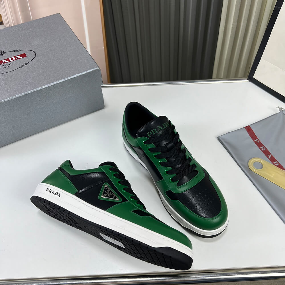 Prada Downtown nappa leather sneakers