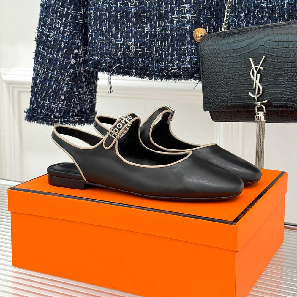 HERMES Kleo slingback