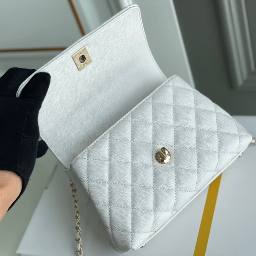 Chanel MINI COCO Handle Bag(HIGH-END GRADE)