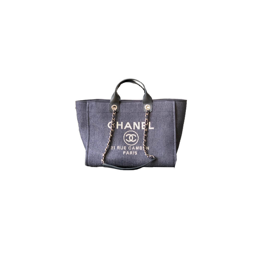 CHANEL LARGE DEAUVILLE TOTE(HIGH-END GRADE)