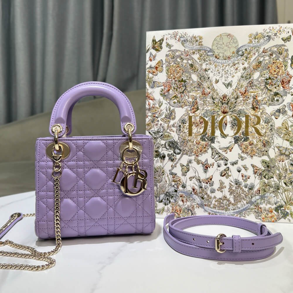 Mini Lady Dior Bag(HIGH-END GRADE)