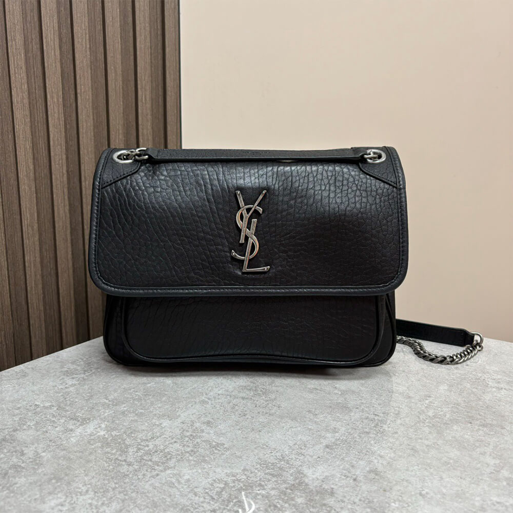 YSL niki MEDIUM in grained lambskin(HIGH-END GRADE)