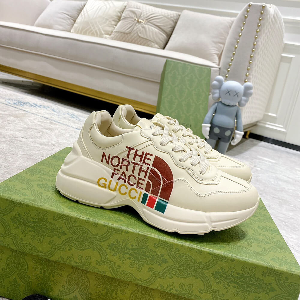 The North Face x Gucci Rhyton Sneaker