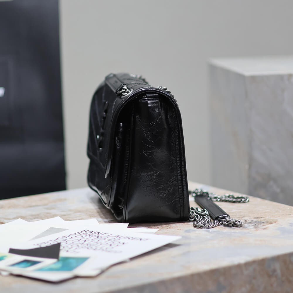 YSL NIKI baby in vintage leather(HIGH-END GRADE)