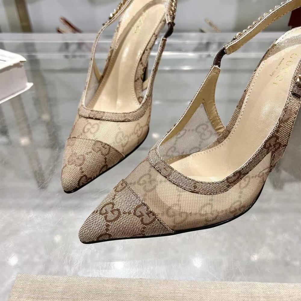 Gucci Signoria slingback pump