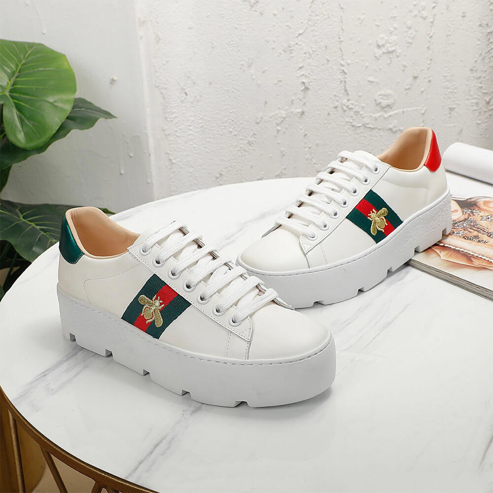 Women s Ace embroidered platform sneaker