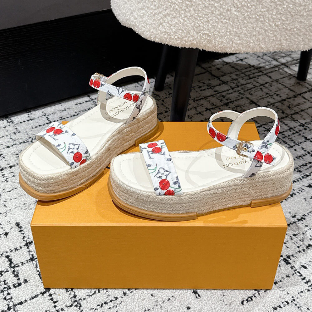 LV x TM Maya Platform Sandal