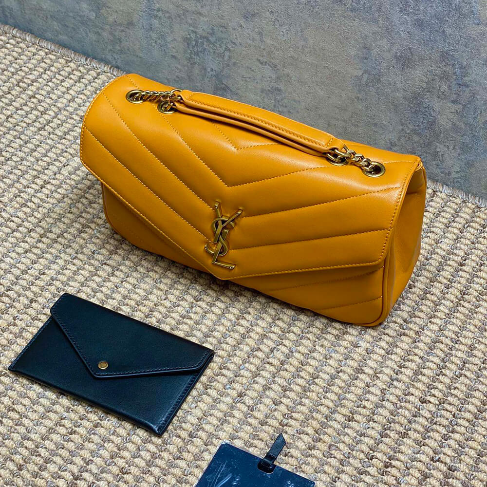 YSL LOULOU medium in MATELASSE lambskin(HIGH-END GRADE)