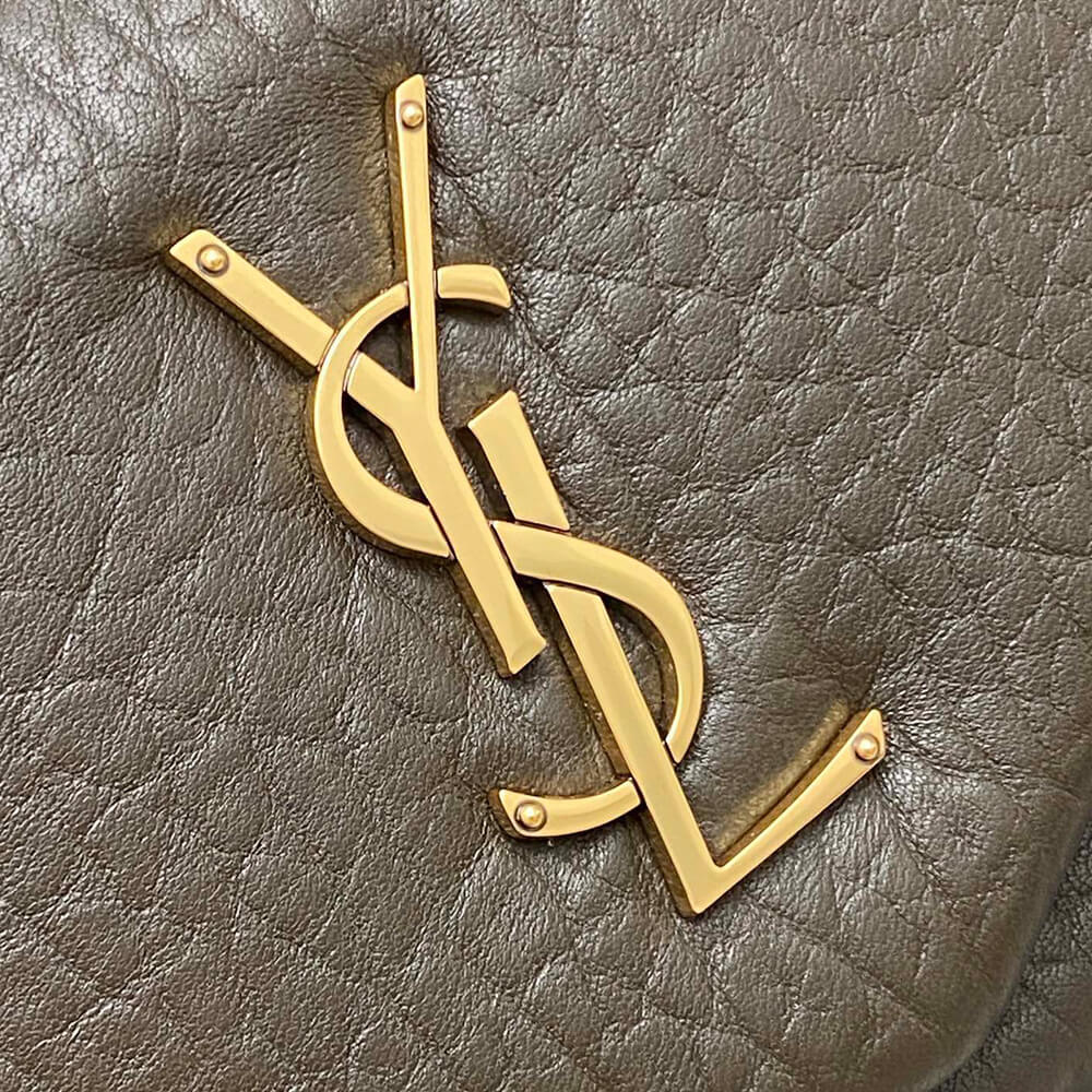 YSL calypso medium in grained lambskin