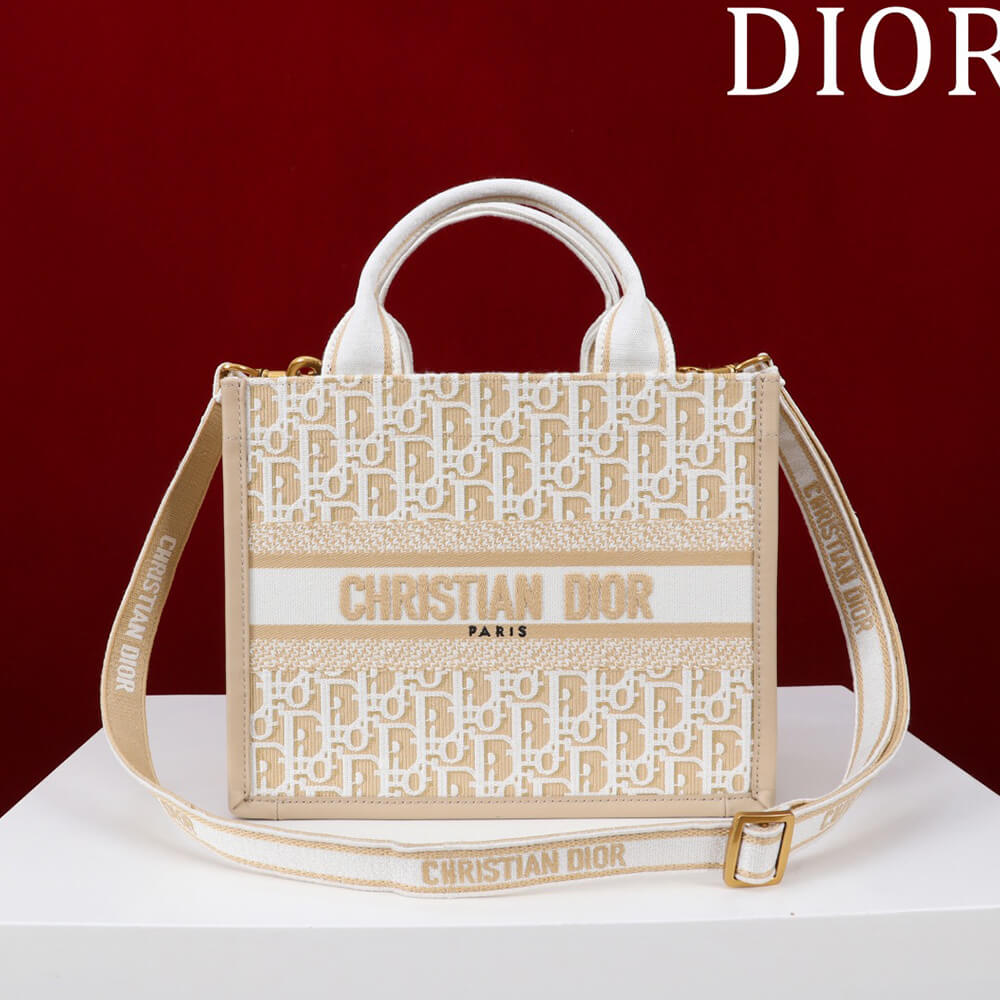 Dior Small Dior Book Tote(HIGH-END GRADE)