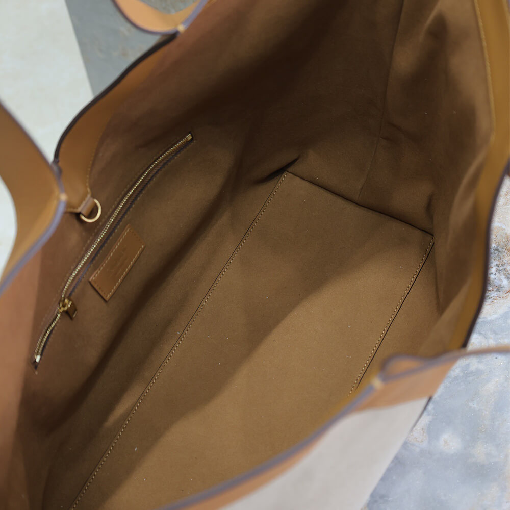 YSL Y TOTE IN CANVAS AND LEATHER(HIGH-END GRADE)