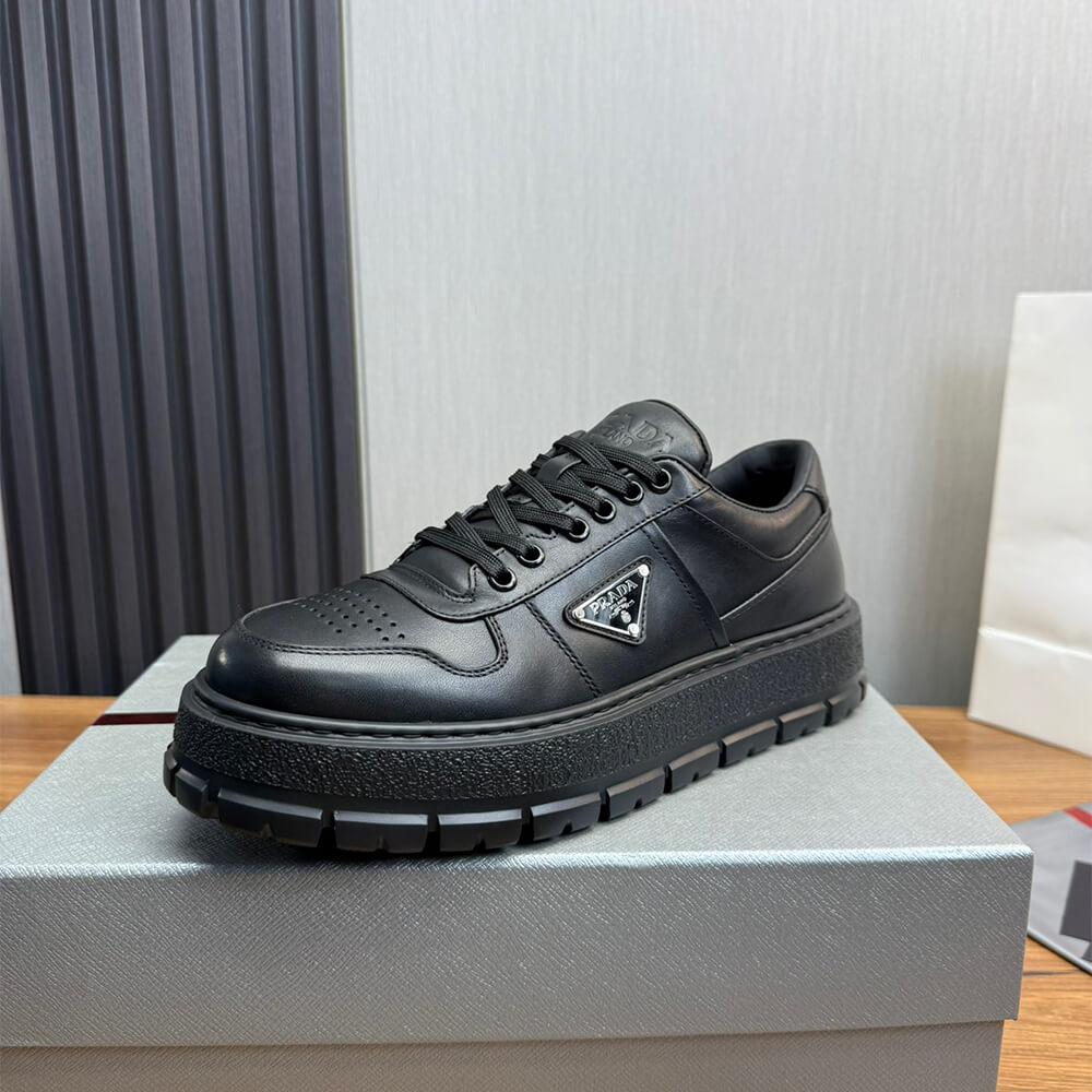 Prada Leather Sneakers