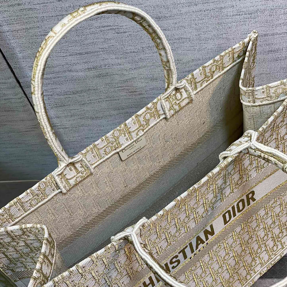 Large Dior Book Tote