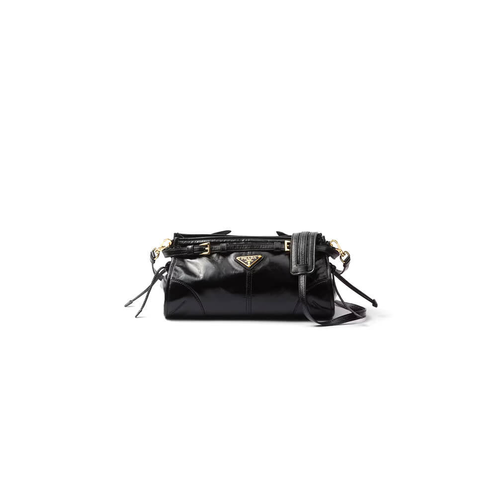 Prada Bonnie small leather shoulder bag(HIGH-END GRADE)