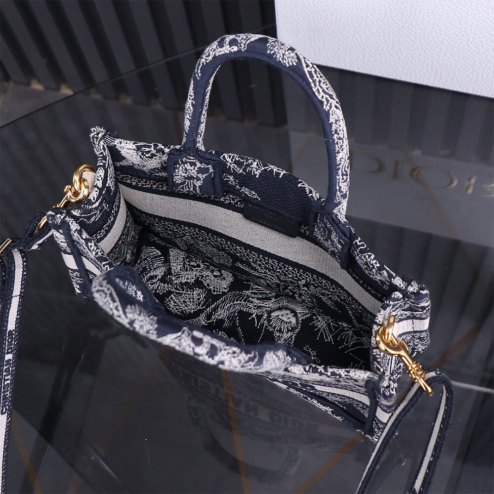 DIOR Mini Dior Book Tote(HIGH-END GRADE)