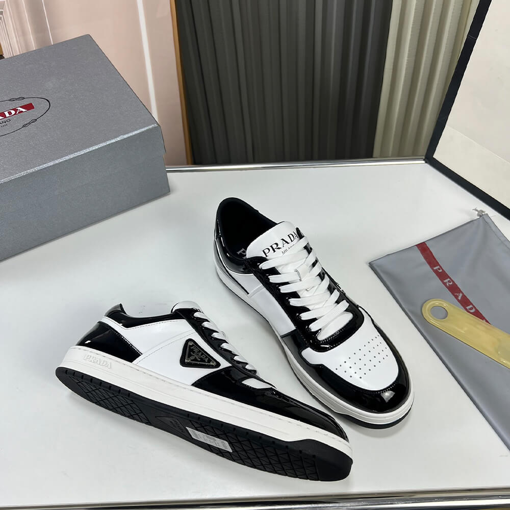 Prada Downtown nappa leather sneakers