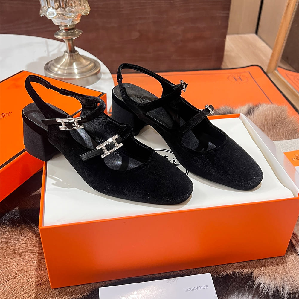 HERMES Jackie 50 pump