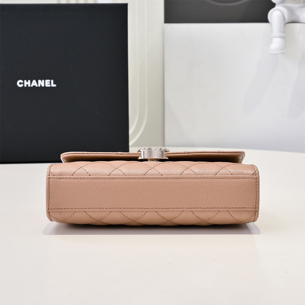 Chanel Flap Phone Holder with Chain(HIGH-END GRADE)