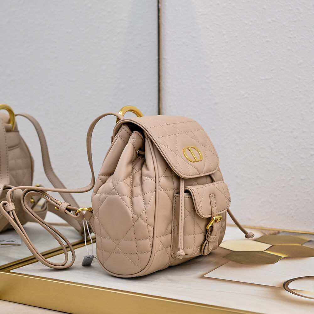 Small Dior Caro Backpack