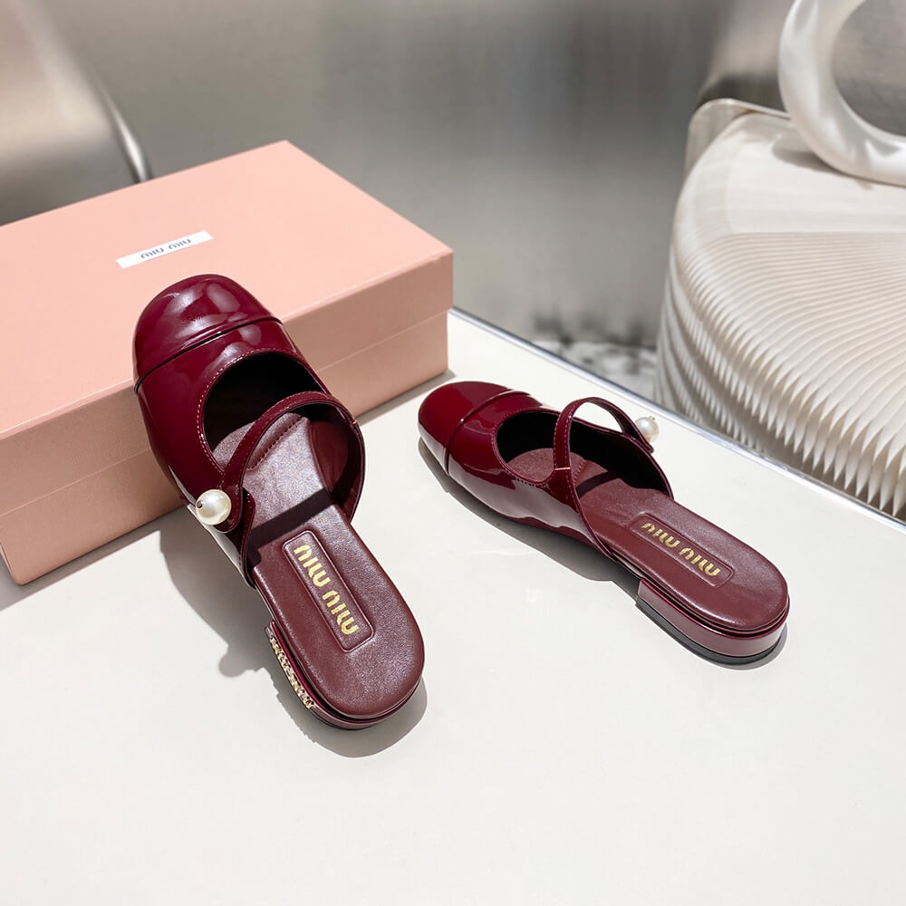 MiuMiu Mary Jane pumps