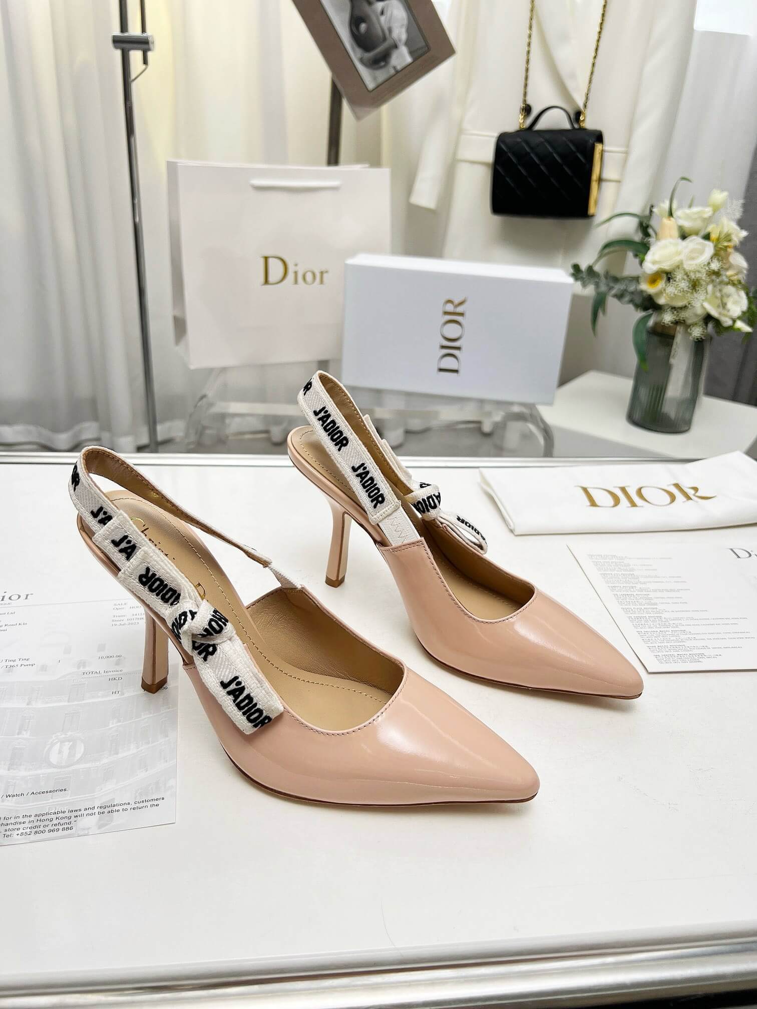 J Adior Slingback Pump