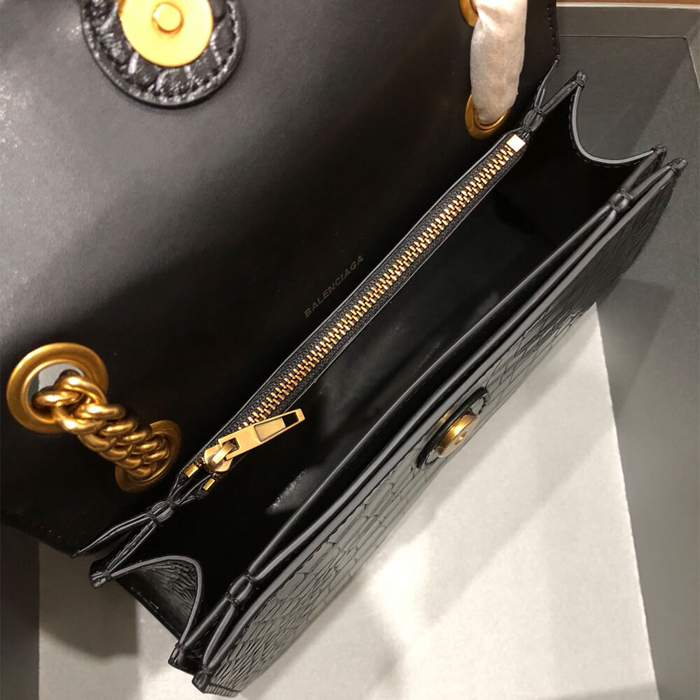 Balenciaga Women s Crush Chain Bag Small(HIGH-END GRADE)