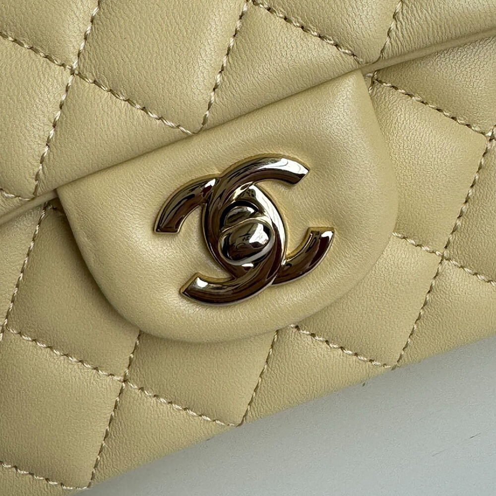 CHANEL Mini Classic Handbag With Top Handle